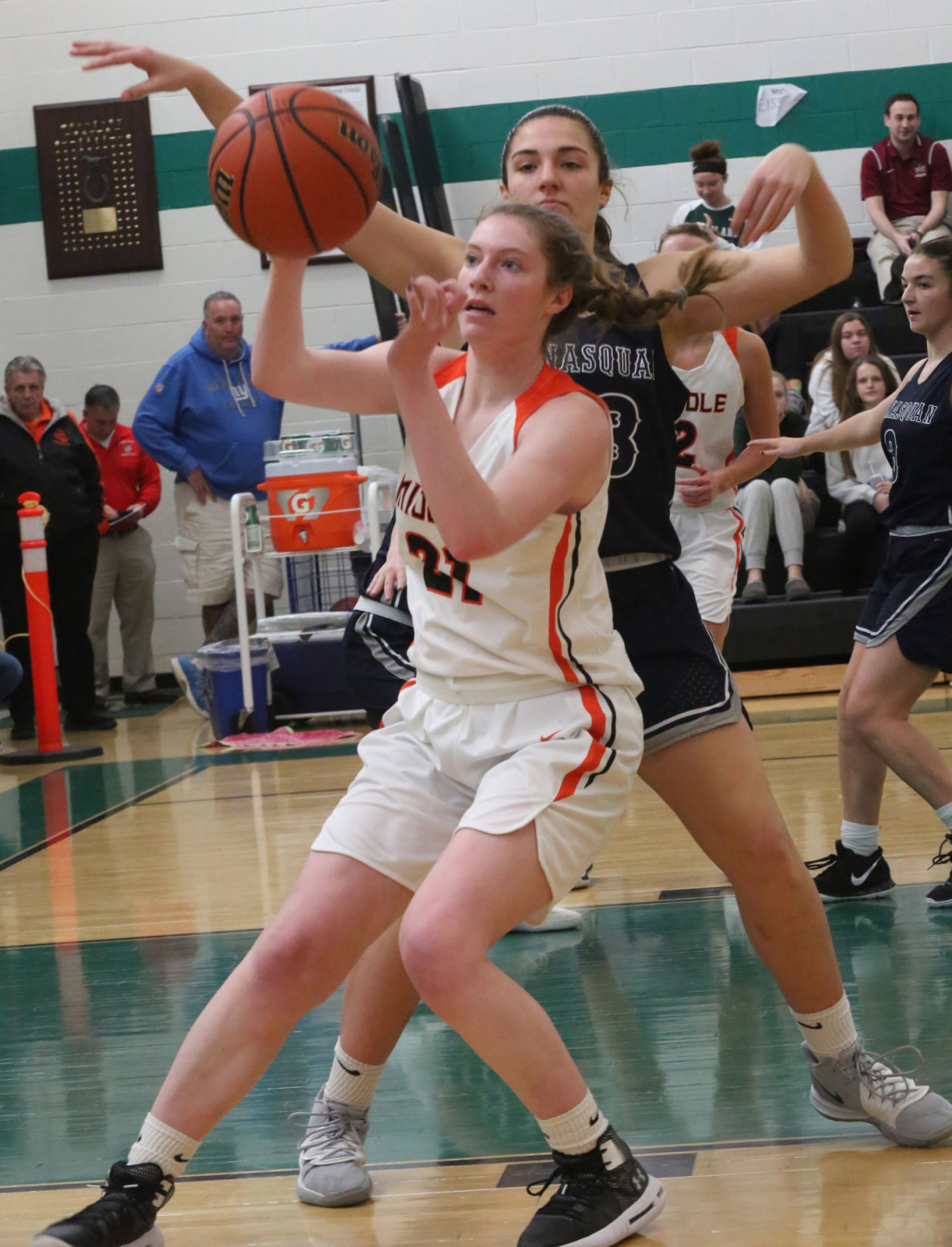 Middle Manasquan girls basketball
